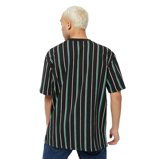 FUBU Ανδρική κοντομάνικη μπλούζα Varsity Multicolor Pinstripe Tee